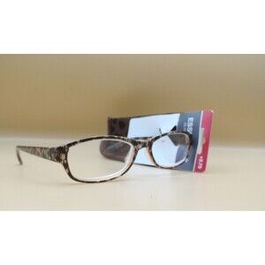 Essentials Sondra Brown +275 Reading Glasses Animal Print
